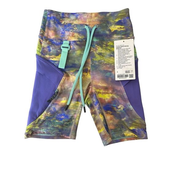 Lululemon Shorts Women's Size 4 Cargo Super High Rise Hiking Shorts 8" NWT $98 - Picture 1 of 8